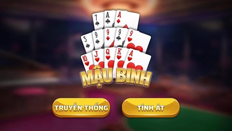 Hướng dẫn chơi Mậu Binh tại nhà cái Manclub